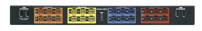 Middle Atlantic PD-DC-125R 125W Multi-Mount Universal DC Power Distribution For Small To Medium Devices