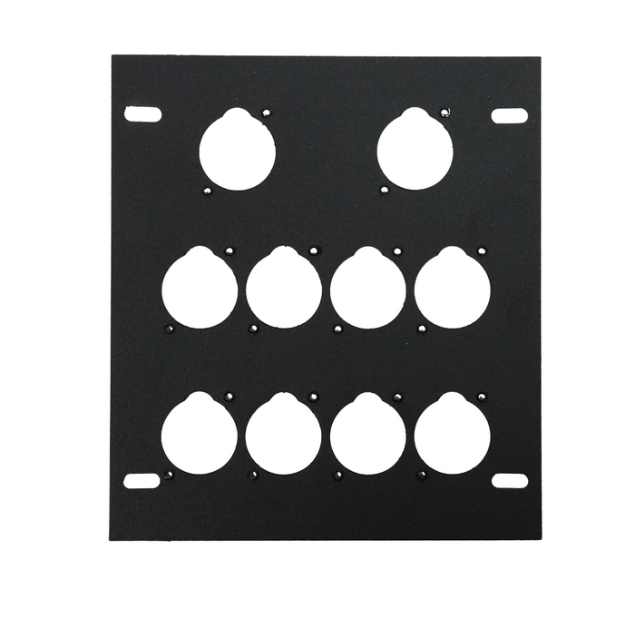 Elite Core FB-PLATE10 Unloaded Plate For Recessed Floor Box With 10 Mounting Holes