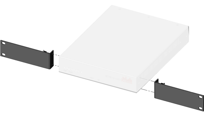 Stewart Audio RMK-HLF-S Single Rack-Mount Kit For FLX And DSP Amplifiers