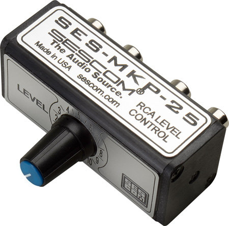 Sescom SES-ON-THE-LEVEL RCA to XLR Audio Level SES-ON-THE-LEVEL