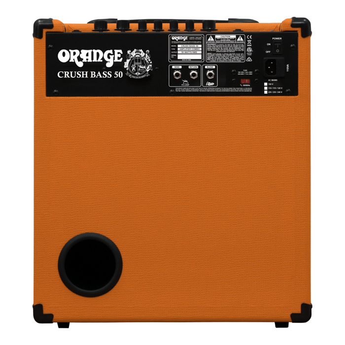 Orange CRUSH-BASS-50 Crush Bass 50 Bass Amp, 50W