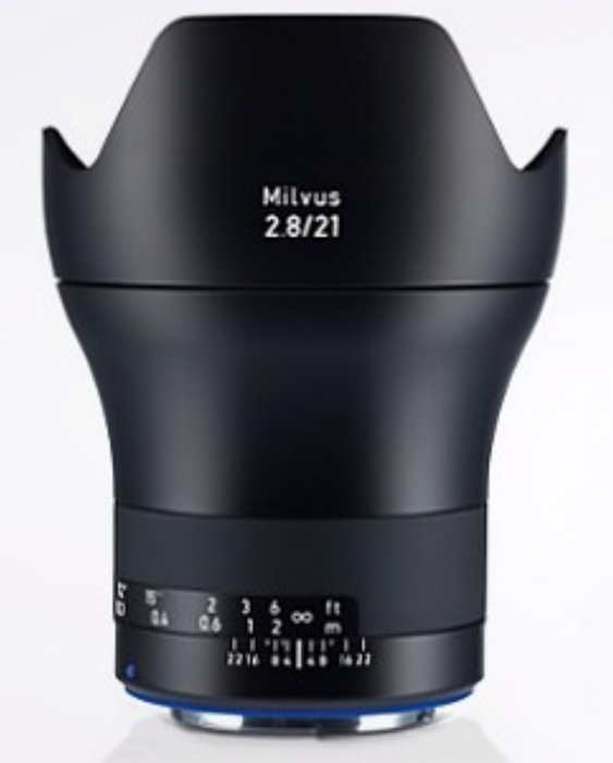 Zeiss Milvus 21mm f/2.8 ZE Wide-Angle Camera Lens