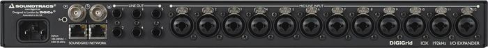 DiGiGrid IOX 12x6 I/O Interface With 4 Headphone Outputs