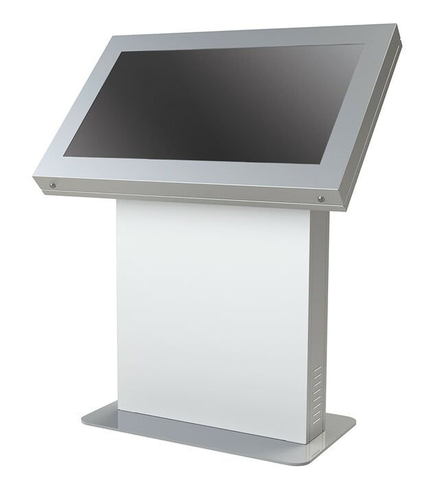 Peerless KIL540-S 40" Landscape Kiosk Enclosure, Silver