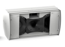 Biamp Community IC6-2082T96W Dual 8" 2-Way High Output Installation Speaker, Indoor, White