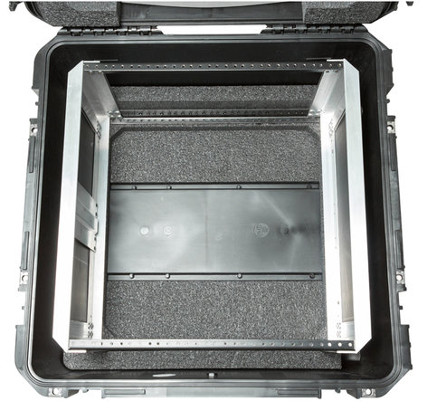 SKB 3i-22221210U 10RU Removable Cage Molded Fly Rack Case