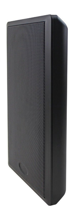 Speco Technologies SP5SLTB 5.25" 70V Slim Style Wall Mount Speaker, Black