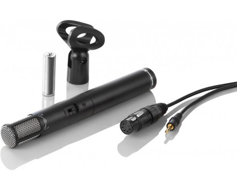 Beyerdynamic MCE72 Battery Powered Stereo X-Y Condenser Microphone With Studio Accessories