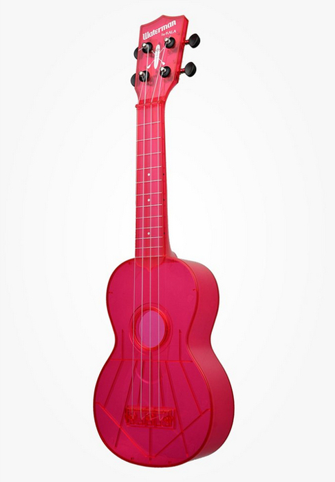 Kala KA-SWB Waterman Composite Solid Ukulele, Matte Colors