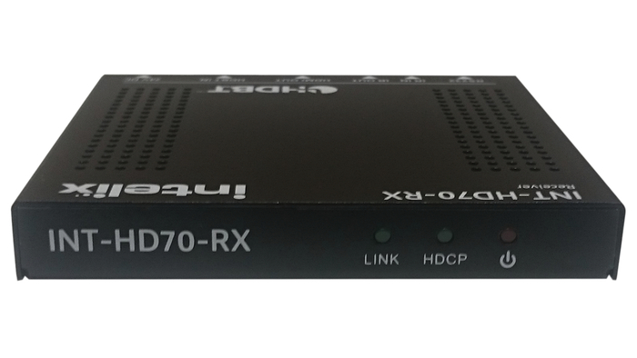 Intelix INT-HD70-RX HDMI, IR And RS232 Receiver With PoH