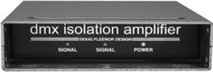 Doug Fleenor Design 121D DMX Isolation Amplifier And Splitter, 2 Universe, 1-Input, 1-Output