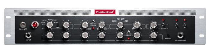 Positive Grid BIAS-RACK BIAS Rack 600W Amp Match Rackmount (2U) Amplifier