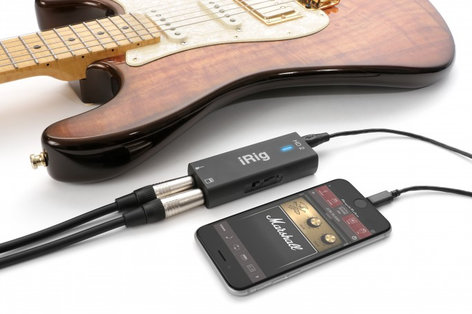 IK Multimedia IRIG-HD-2 IRig HD 2 Compact Digital Guitar Interface For IOS, Mac And PC