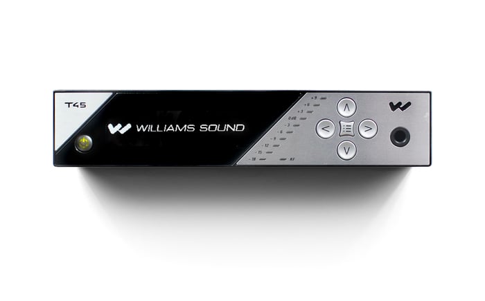 Williams AV PPA T45 NET D FM Assistive Listening Transmitter, Network Control And Dante