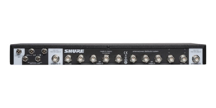 Shure UA844+SWB Active Antenna Splitter And Power Distributor
