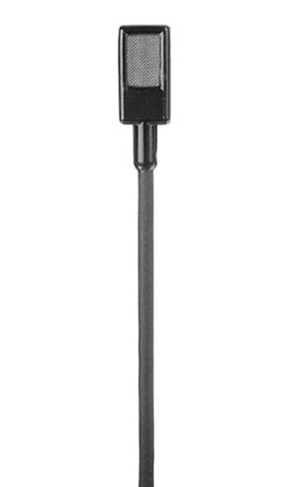 Countryman MEMWP05BSR Lavalier Mic For Wireless, Omni, Peaked High Frequency Response, 3.5mm Locking Plug Connector For Sennheiser, Black