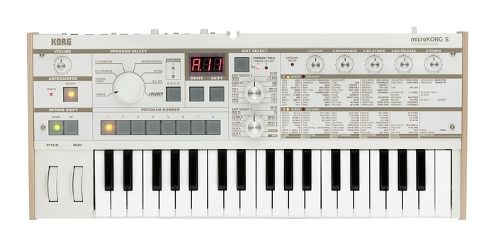 Korg microKORG S 37-Key Synthesizer / Vocoder, 4 Voices