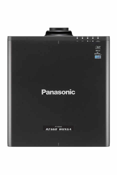 Panasonic PT-RZ660LBU 6200 Lumens WUXGA DLP Laser Projector, No Lens