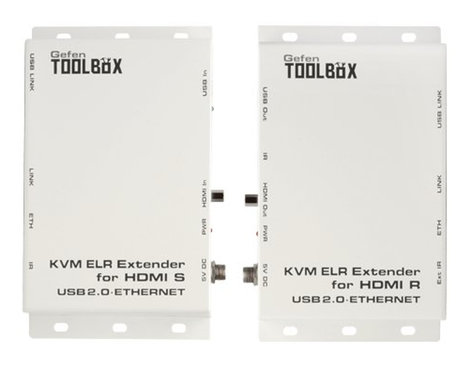 Gefen GTB-HDKVM-ELR Extra Long Range KVM Externder For HDMI, USB, Ethernet And IR