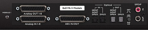Apogee Electronics 8X8S2 MKII Module 8 Analog I/O And 8 AES/Optcl I/O