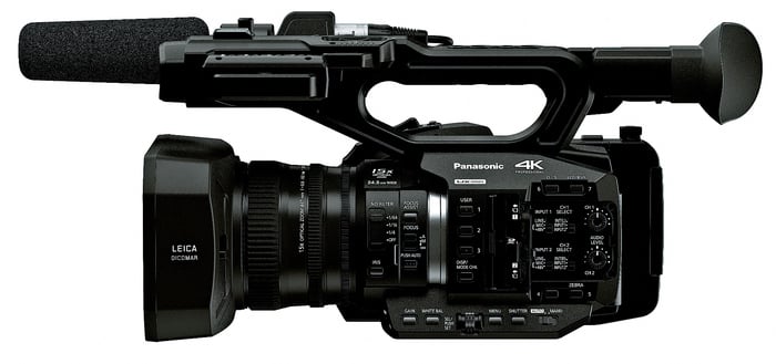 Panasonic AG-UX90PJ 4K UX Professional Camcorder With 15x Optical Zoom Lens