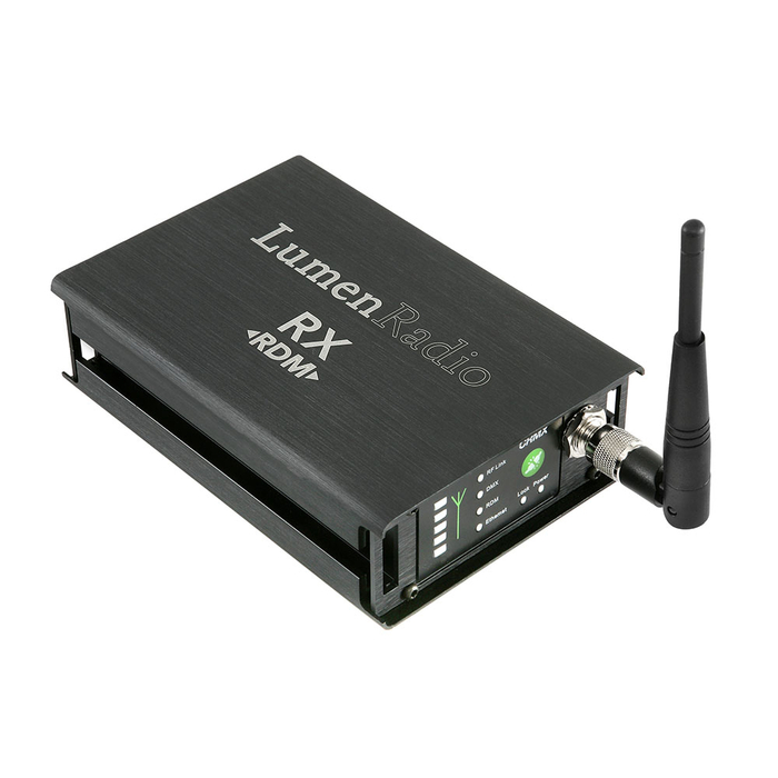 LumenRadio CRMX Nova RX RDM Wireless DMX Receiver With RDM, One Universe