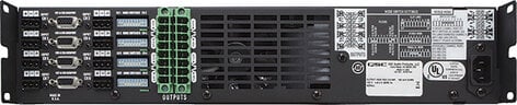 QSC CX108V 8-Channel Power Amplifier, 100W Per Channel At 70V