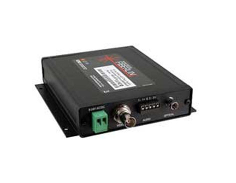 Communications Specialtie 3621A-B7S Fiberlink 3620 Composite Video And 2-Channel Audio Fiber Optic Receiver