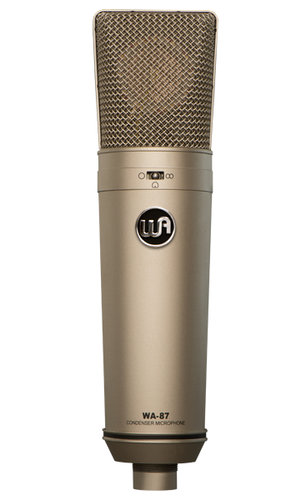 Warm Audio WA-87 Condenser Microphone, 3  Patterns