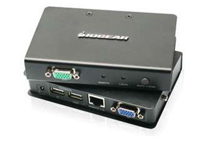 IOGEAR GCE500U USB VGA KVM Console Extender