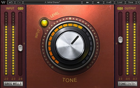 Waves Greg Wells ToneCentric Harmonic Enhancer Plug-in (Download)