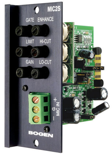 Bogen MIC2S Electronically-Balanced Microphone Input Module, Screw Terminals