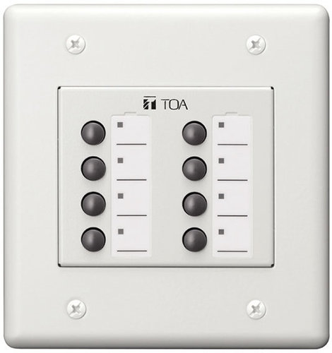 TOA ZM-9013 Assignable 8-Button Remote Panel