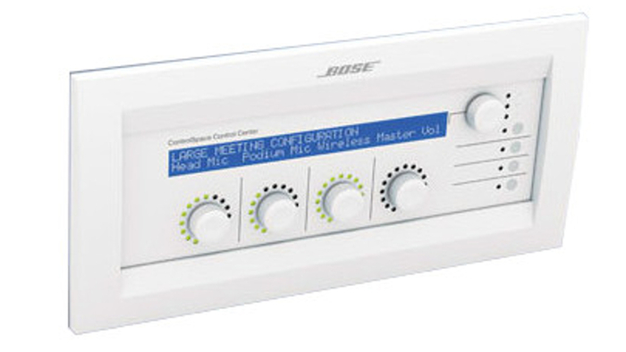 Bose Professional ControlSpace CC-64 Control Center White Wall Mounted Controller For ControlSpace Systems, White