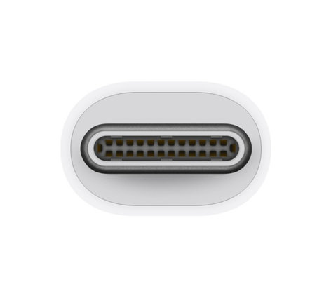 Apple Thunderbolt 3 (USB-C) to Thunderbolt 2 Adapter Converts Thunderbolt 3 / USB-C To Thunderbolt 2, MMEL2AM/A