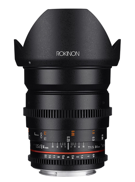 Rokinon DS24M 24mm T1.5 Full Frame Wide Angle Cine DS Lens