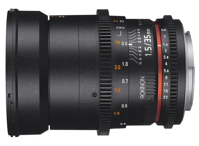 Rokinon DS35M 35mm T1.5 Full Frame Wide Angle Cine DS Lens