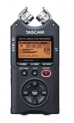 Tascam DR-40 4-Track Handheld Digital Audio Recorder