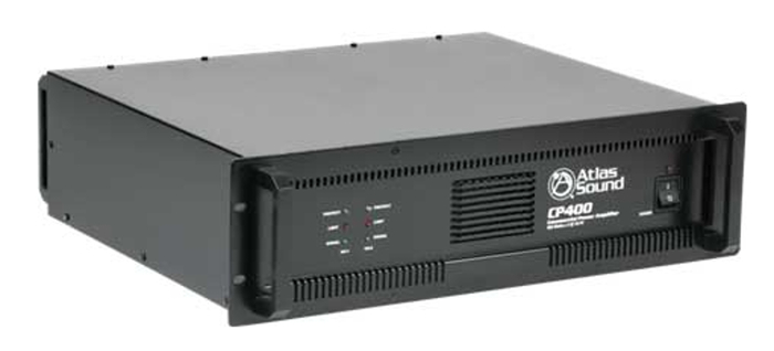 Atlas IED CP400 Power Amplifier, 200W/Channel At 70.7V, 240W/Channel At 4 Ohms Stereo