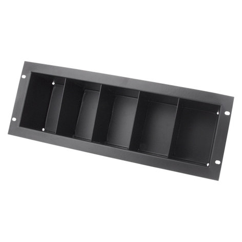 Atlas IED CD4 3RU Rackmount CD Storage Shelf, Holds 40 CDs