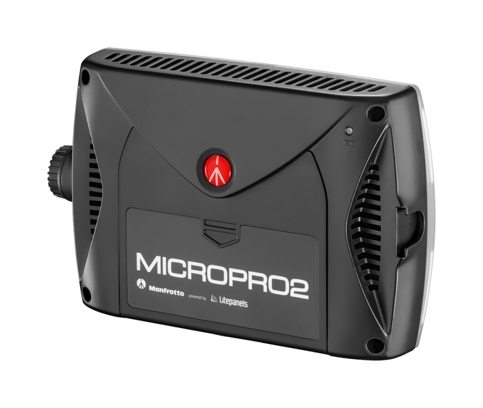 Manfrotto MLMICROPRO2 MICROPRO2 LED Light With Dimming Control And Gel Filter