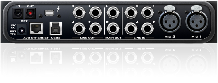 MOTU 624 16x16 Thunderbolt, USB 3.0, AVB Ethernet Audio Interface With DSP