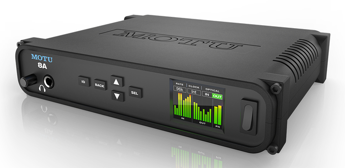 MOTU 8A 16x18 Thunderbolt, USB 3.0, AVB Ethernet Audio Interface With DSP