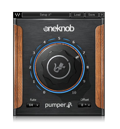 Waves OneKnob Pumper Sidechain Compression Plug-in (Download)