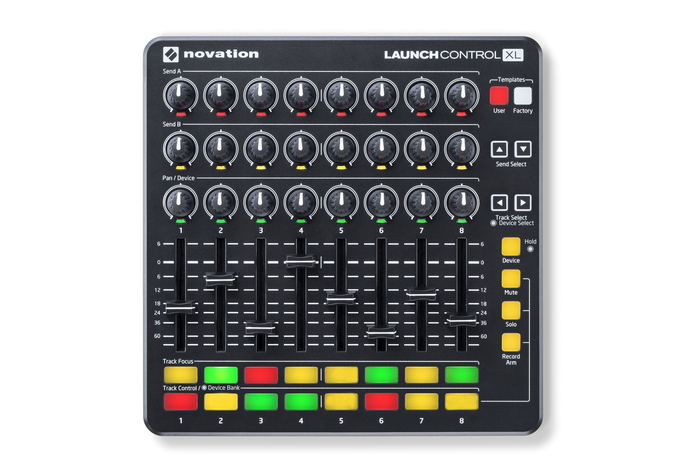 Novation Launch Control XL USB MIDI Controller, Black