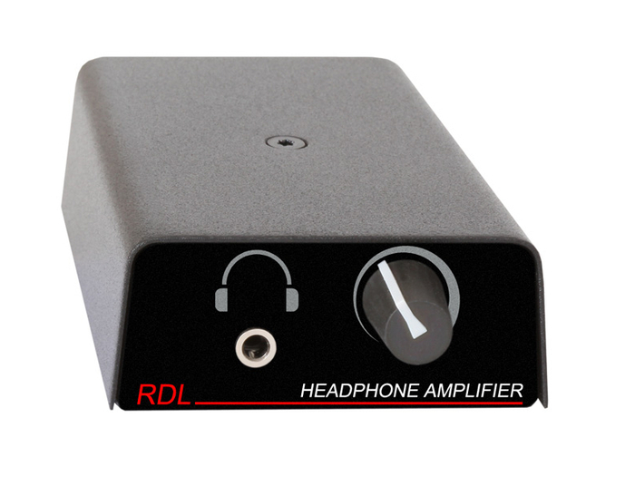 RDL TP-HA1A Format-A Stereo Headphone Amplifier, Compatible With Guest Room Audio System