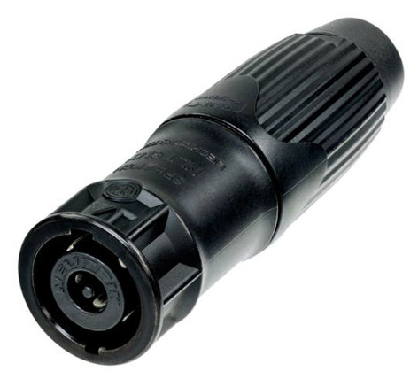 Neutrik NLT8MX-BAG Heavy Duty 8-Pole Male Speakon Cable Connector, Black