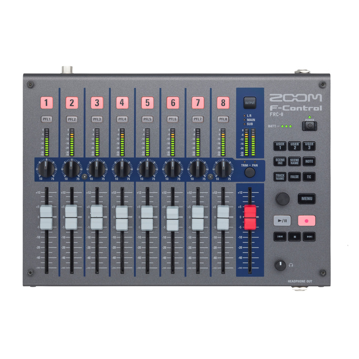 Zoom FRC-8 F-Control Mixing Control Surface For F8 And F4 Field Recorders