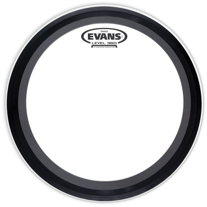 Evans BD16EMAD 16" EMAD Clear Bass Drum Head