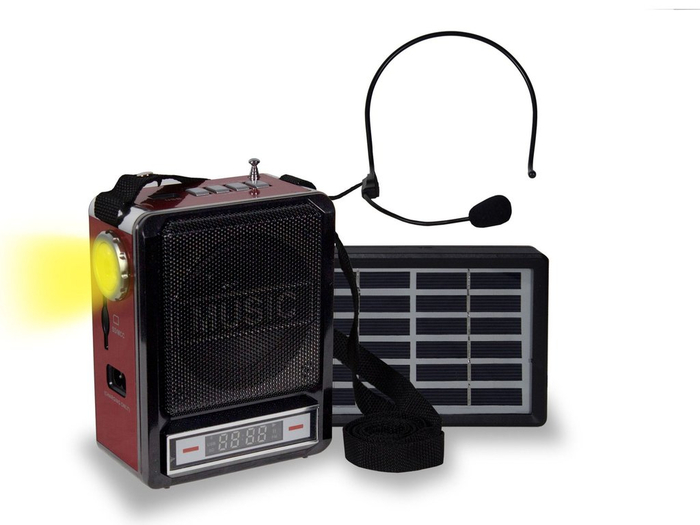 Technical Pro WASP 100 Portable Battery Powered Speaker With Solar Option